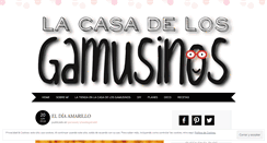 Desktop Screenshot of lacasadelosgamusinos.com